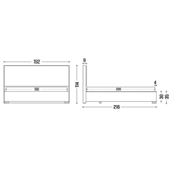 Pat My-Style my-Nola 180 x 200 cm / Placaj / Teal photo 6
