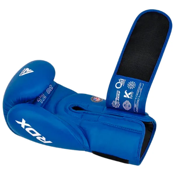 Mănuși de lupte RDX Gloves AS2 Box / Adult / 12 oz / Blue photo 3 Mănuși de lupte RDX Gloves AS2 Box / Adult / 12 oz / Blue photo 3