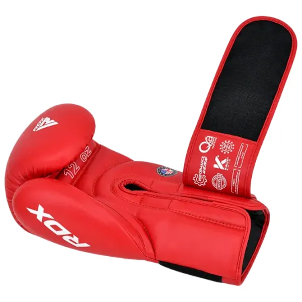 Mănuși de lupte RDX Gloves AS2 Box / Adult / 10 oz / Red photo 4 Mănuși de lupte RDX Gloves AS2 Box / Adult / 10 oz / Red photo 4