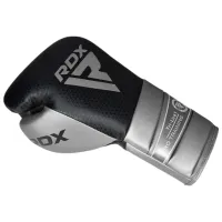 Боевые перчатки RDX Mark Pro Training Tri Lira 1 Бокс / Взрослый / 12 oz / Серебряный photo 2