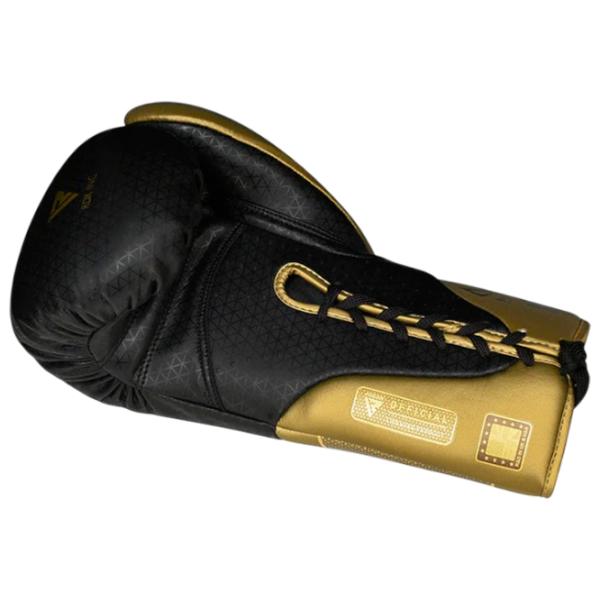 Mănuși de lupte RDX Mark Pro Fight Tri Korta 1 Box / Copii / 8 oz / Gold photo 2 Mănuși de lupte RDX Mark Pro Fight Tri Korta 1 Box / Copii / 8 oz / Gold photo 2