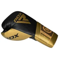 Боевые перчатки RDX Mark Pro Fight Tri Korta 1 Бокс / Дети / 8 oz / Золото photo 3