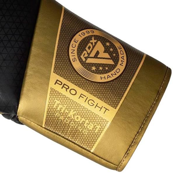 Mănuși de lupte RDX Mark Pro Fight Tri Korta 1 Box / Copii / 8 oz / Gold photo 5 Mănuși de lupte RDX Mark Pro Fight Tri Korta 1 Box / Copii / 8 oz / Gold photo 5