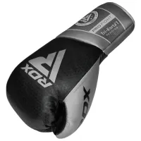 Боевые перчатки RDX Mark Pro Fight Tri Korta 1 Бокс / Дети / 8 oz / Серебряный photo 2