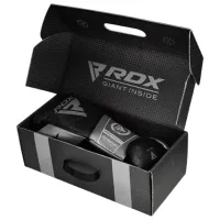 Боевые перчатки RDX Mark Pro Fight Tri Korta 1 Бокс / Дети / 8 oz / Серебряный photo 4