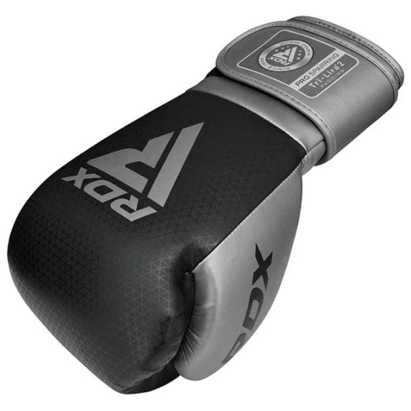 Mănuși de lupte RDX Mark Pro Sparring Tri Lira 2 Box / Adult / 10 oz / Silver photo 4 Mănuși de lupte RDX Mark Pro Sparring Tri Lira 2 Box / Adult / 10 oz / Silver photo 4