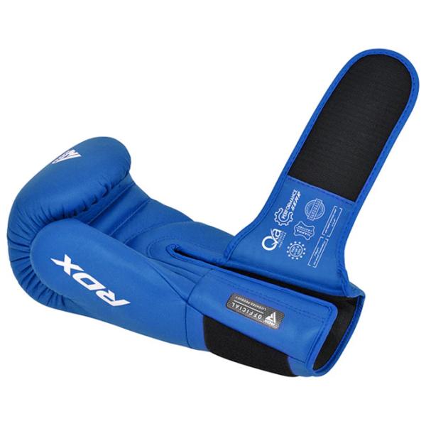 Mănuși de lupte RDX Iba Approved-1 Box / Adult / 10 oz / Blue photo 3 Mănuși de lupte RDX Iba Approved-1 Box / Adult / 10 oz / Blue photo 3