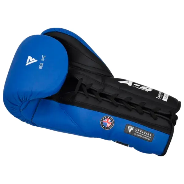Боевые перчатки RDX Pro Training Apex A4 Бокс / Взрослый / 16 oz / Синий photo 3 Боевые перчатки RDX Pro Training Apex A4 Бокс / Взрослый / 16 oz / Синий photo 3