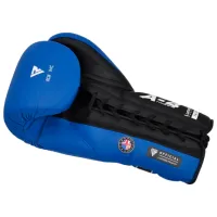 Боевые перчатки RDX Pro Training Apex A4 Бокс / Взрослый / 16 oz / Синий photo 3