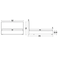 Кровать My-Style my-Sia 180 x 200 см / Фанера / Розовый photo 8