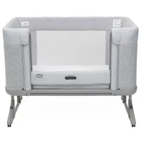 Pat pentru copii Chicco Next 2 Me Forever 3 in 1 0 luni - 4 ani / Ash Grey photo 3