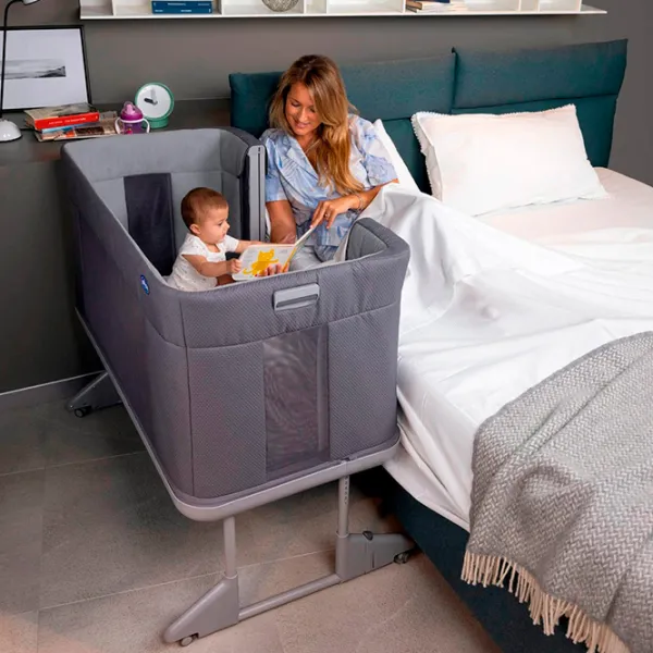 Детская кровать Chicco Next 2 Me Forever 3 in 1 0 месяцев - 4 года / Moon Grey photo 7