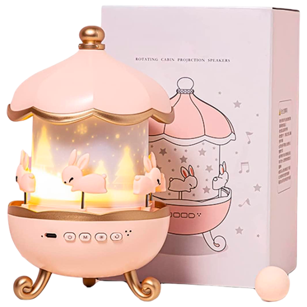 Проектор звезд Night Light Projector Bunny"s Carousel WH-E11 1+ / Синий Розовый photo 1 Проектор звезд Night Light Projector Bunny"s Carousel WH-E11 1+ / Синий Розовый photo 1