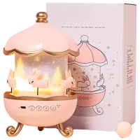 Проектор звезд Night Light Projector Bunny"s Carousel WH-E11 1+ / Синий Розовый