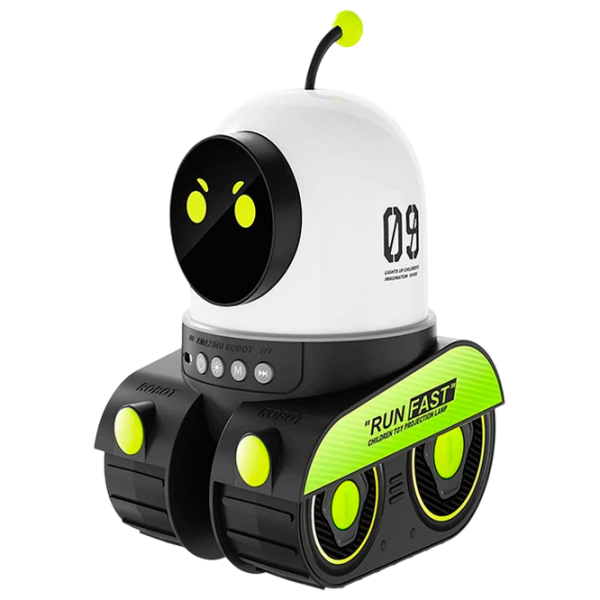 Проектор звезд Night Light Projector Robot 09 Spacewalker WH-E03 1+ / Черный Белый photo 1 Проектор звезд Night Light Projector Robot 09 Spacewalker WH-E03 1+ / Черный Белый photo 1