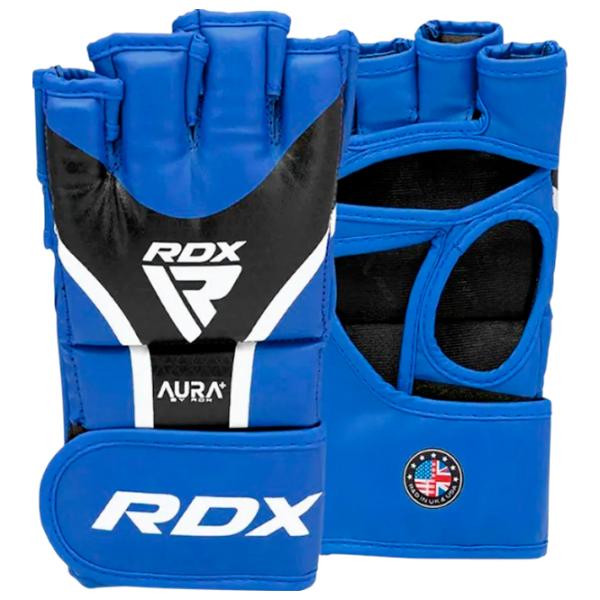Mănuși de lupte RDX Aura Plus T-17 Grappling / Adult / L / Blue photo 1 Mănuși de lupte RDX Aura Plus T-17 Grappling / Adult / L / Blue photo 1