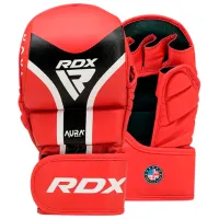Mănuși de lupte RDX Aura Plus T-17 Grappling / Adult / S / Red