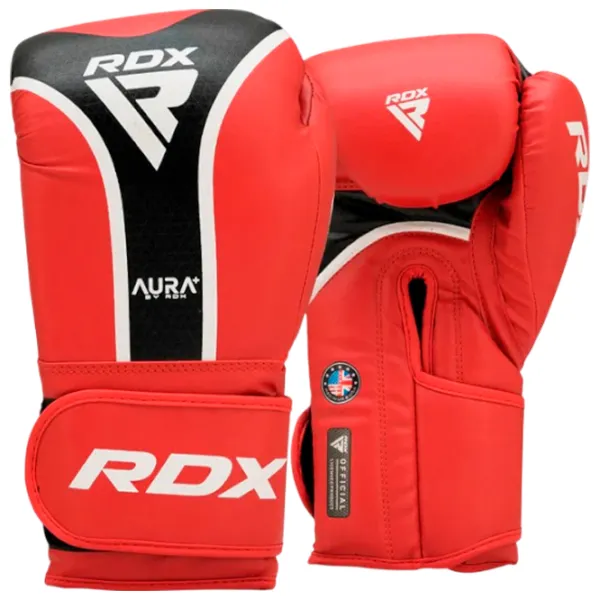 Mănuși de lupte RDX Aura Plus T-17 Box / Adult / 14 oz / Red photo 1 Mănuși de lupte RDX Aura Plus T-17 Box / Adult / 14 oz / Red photo 1