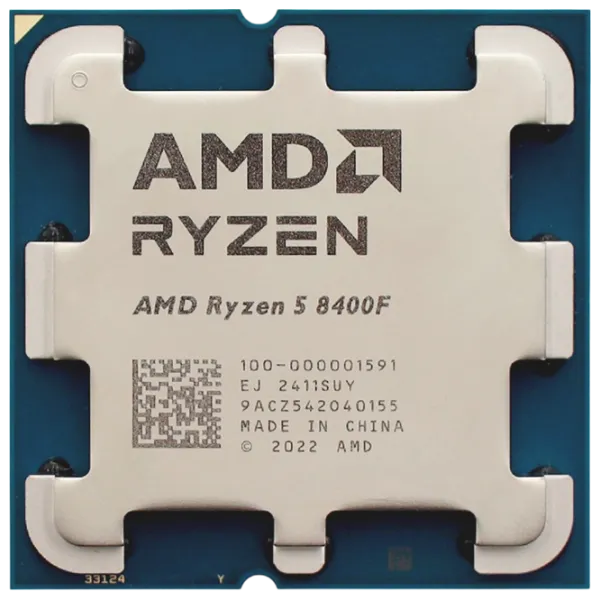 Процессор AMD Ryzen 5 8400F Tray AM5 / 4.20 ГГц - 4.70 ГГц photo 1