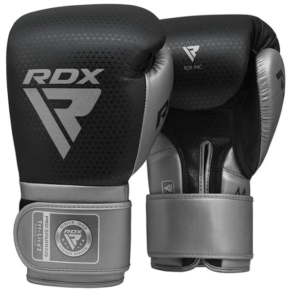 Mănuși de lupte RDX Mark Pro Sparring Tri Lira 2 Box / Adult / 10 oz / Silver photo 1 Mănuși de lupte RDX Mark Pro Sparring Tri Lira 2 Box / Adult / 10 oz / Silver photo 1