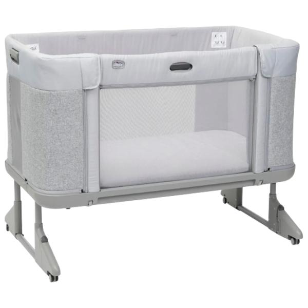 Детская кровать Chicco Next 2 Me Forever 3 in 1 0 месяцев - 4 года / Пепельный photo 1