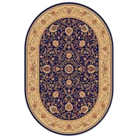 Covor Covoare Ungheni Atlas Blue Beige / Polipropilenă