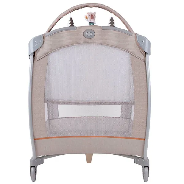 Pat pentru copii Graco Electra Little Adventures 0 luni - 3 ani / Beige photo 2