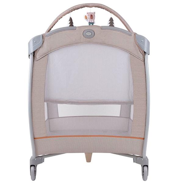 Pat pentru copii Graco Electra Little Adventures 0 luni - 3 ani / Beige photo 2