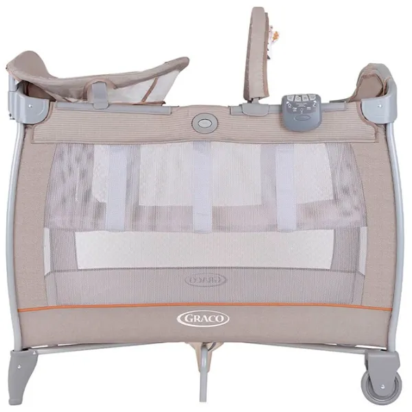 Pat pentru copii Graco Electra Little Adventures 0 luni - 3 ani / Beige photo 3