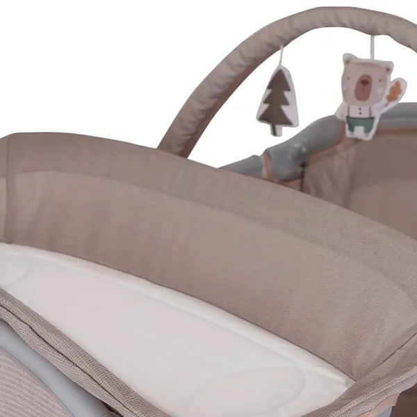 Pat pentru copii Graco Electra Little Adventures 0 luni - 3 ani / Beige photo 6