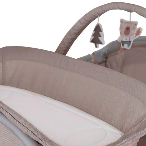 Pat pentru copii Graco Electra Little Adventures 0 luni - 3 ani / Beige photo 6