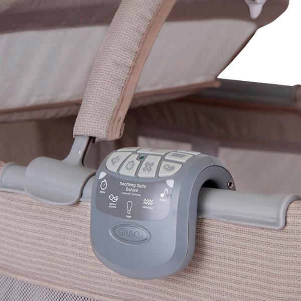 Pat pentru copii Graco Electra Little Adventures 0 luni - 3 ani / Beige photo 7