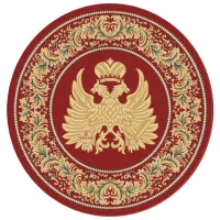 Covor Covoare Ungheni Mitropolia Beige Red / Polipropilenă