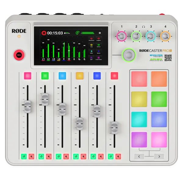 Аудио интерфейс Rode Rodecaster PRO II 48 кГц / 20 Гц - 20 кГц / Белый photo 2