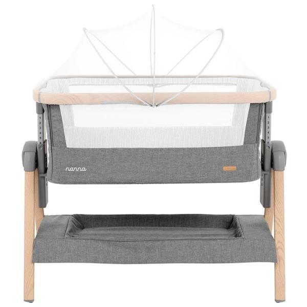 Детская кровать Kikka Boo Nanna 0 месяцев - 6 месяцев / Dark Grey photo 6 Детская кровать Kikka Boo Nanna 0 месяцев - 6 месяцев / Dark Grey photo 6