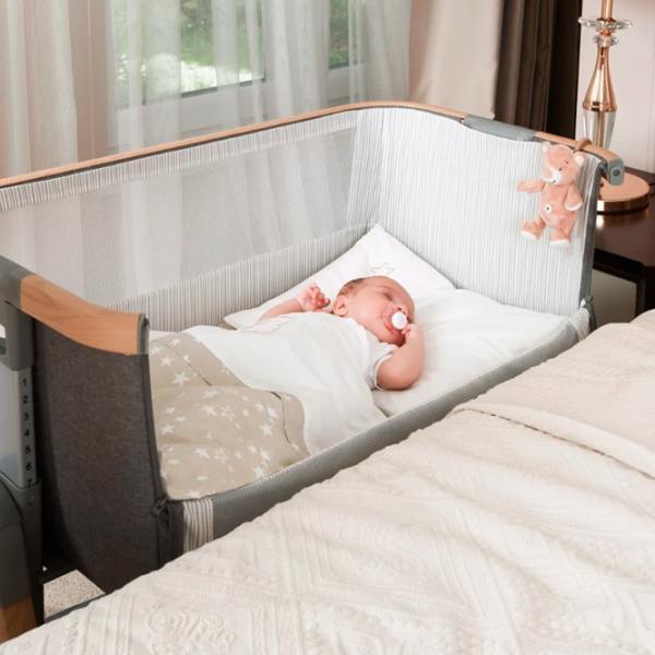 Детская кровать Kikka Boo Nanna 0 месяцев - 6 месяцев / Dark Grey photo 10 Детская кровать Kikka Boo Nanna 0 месяцев - 6 месяцев / Dark Grey photo 10