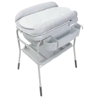 Пеленальный столик с ванночкой Chicco Cuddle & Bubble  Унисекс / 0 - 36 месяцы / Графит