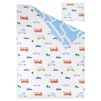 Детское постельное бельё Ikea Bergfink (5702875) Хлопок/ Белый Разноцветный photo 2