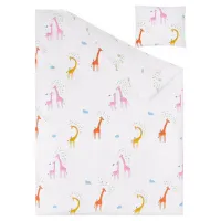 Детское постельное бельё Ikea Bergfink (5703157) Хлопок/ Белый Зелёный photo 2