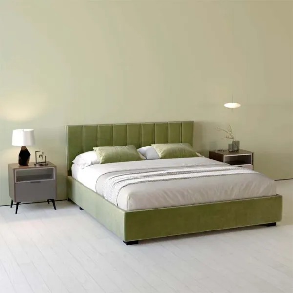 Кровать My-Style my-Sia 200 x 200 см / Фанера / Хаки photo 5