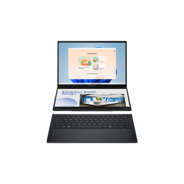 Asus Zenbook Duo UX8406CA  Core Ultra 9 285H / 32 GB / 1 TB / VGA Integrată / Gray photo 1 Asus Zenbook Duo UX8406CA  Core Ultra 9 285H / 32 GB / 1 TB / VGA Integrată / Gray photo 1