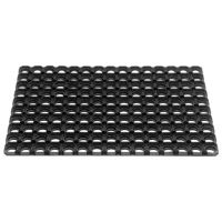 Входной коврик Domino 0440040 800 x 600 x 17 мм / Черный
