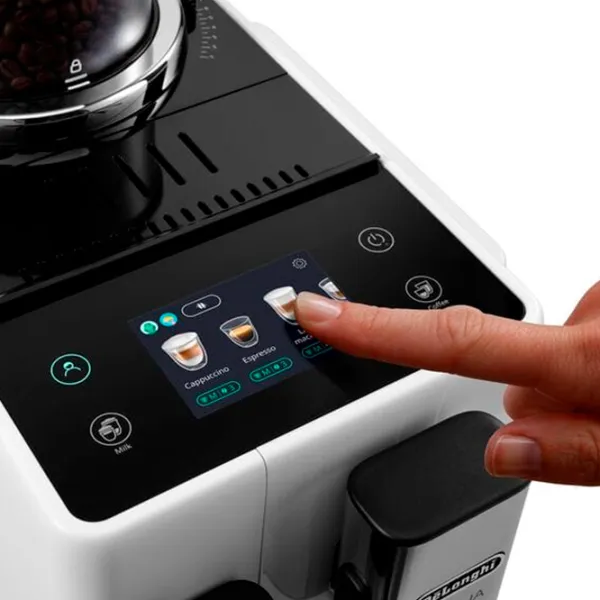 Кофемашина DeLonghi Rivelia Arctic  / 1.4 л / Белый photo 6