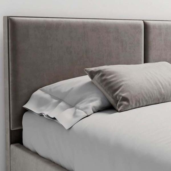 Кровать My-Style my-Bria 140 x 200 см / Фанера / Тёмно-серый photo 3