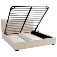 Кровать My-Style my-Bria 90 x 200 см / Фанера / Кремовый photo 4