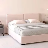 Кровать My-Style my-Bria 90 x 200 см / Фанера / Светло-розовый photo 5