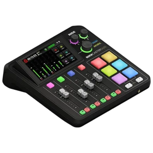 Interfață audio Rode Rodecaster Duo 48 kHz / 20 Hz - 20 kHz / Black photo 1