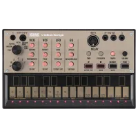 Цифровой синтезатор Korg Volca Keys  / 3 голоса / Пластик / Коричневый