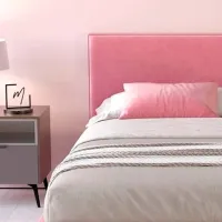 Кровать My-Style my-Bria 90 x 200 см / Фанера / Розовый photo 7