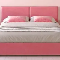 Кровать My-Style my-Bria 180 x 200 см / Фанера / Розовый photo 7